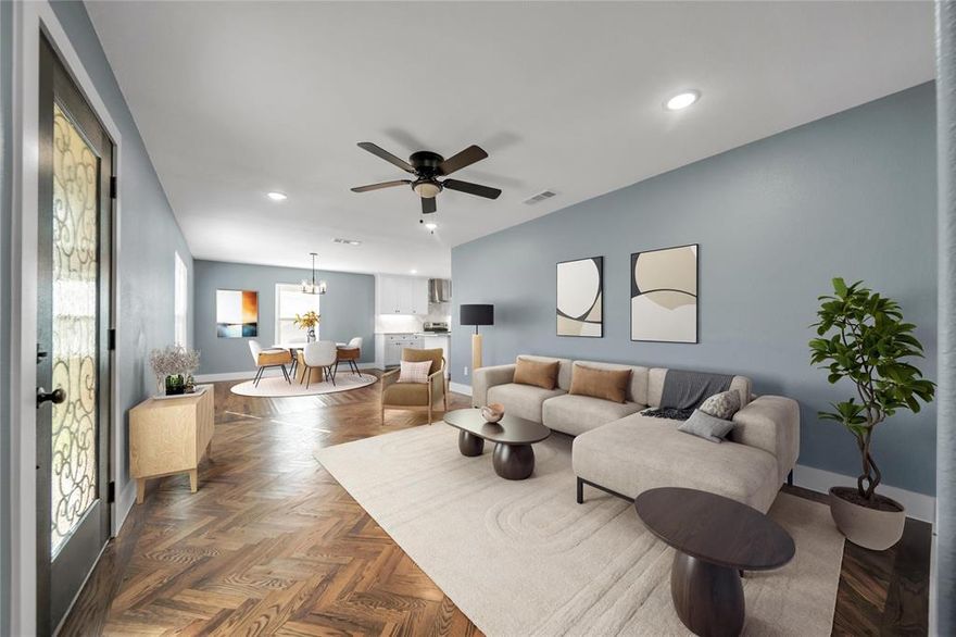 Brand-new home on nearly half an acre in Kemp, TX — just one block from the lake!
Welcome to 19450 Valentine Rd, a never-lived-in 3-bed, 2-bath home in a very quiet neighborhood. The modern bathrooms are spacious and stylish, and the open-concept kitchen is truly a standout—featuring a huge granite island, stainless steel appliances, and custom cabinetry, perfect for gathering and entertaining.

You’ll also love the extra-large laundry room and bright, open living space. Outside, enjoy a nearly half-acre lot with mature, beautiful trees and a brand-new septic system already installed. Plenty of room for a shop, pool, garden, RV, or boat—endless possibilities.

No HOA, peaceful country living, quick access to Hwy 175 and Kaufman, and Cedar Creek Lake just steps away.
Move-in ready and full of value—schedule your showing today!