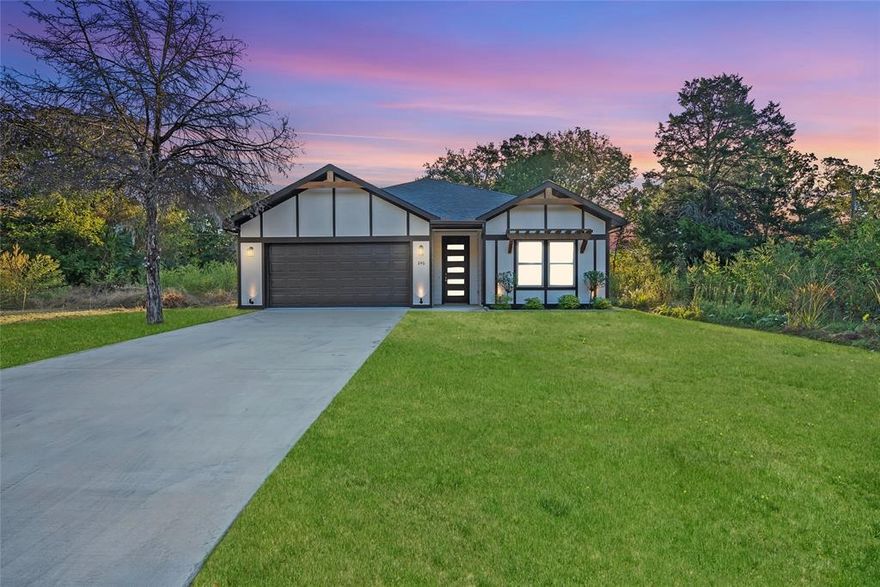 This beautifully crafted  3-bedroom, 2-bath home perfectly blends modern elegance with everyday comfort. Now being sold with the lot next door, this property offers even more space and endless potential—whether you envision a larger yard, guest home, or future investment opportunity.

Inside, you’ll find an open-concept layout filled with natural light, stylish finishes, and a spacious kitchen that flows seamlessly into the living area—ideal for both relaxing and entertaining. The primary suite provides a peaceful retreat, while the backyard offers a cozy space to unwind after a day by the water.

Located just minutes from the lake, residents can enjoy serene views, outdoor adventures, and exclusive access to a community pool and boat dock. Whether you’re searching for your forever home, a weekend getaway, or a smart investment near the lake, this home delivers the perfect combination of comfort, convenience, and charm.