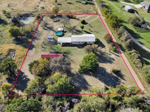 A home in Cleburne