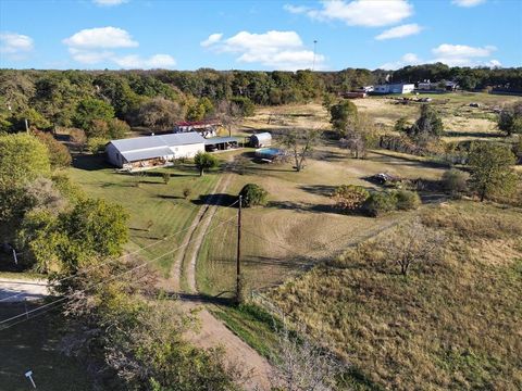 A home in Cleburne