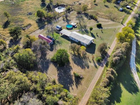 A home in Cleburne