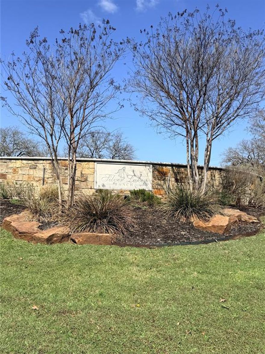 Build your dream home on this stunning 2-acre homesite in the highly desirable Silver Lakes Ranch community in Sunset, Texas. Perfectly positioned to capture spectacular waterfront views, this exceptional property overlooks a serene community fishing lake with breathtaking vistas extending toward Amon Carter Lake.
Surrounded by natural beauty, this lot offers the perfect blend of peaceful country living and upscale community amenities. Enjoy tranquil mornings, unforgettable sunsets, and abundant wildlife, all from your future backyard.
Silver Lakes Ranch is known for its private lakes, fishing, community dock, and scenic surroundings, creating an ideal setting for those seeking space, privacy, and a connection to nature—all while remaining conveniently located within reach of the Dallas-Fort Worth metroplex.
Don’t miss this rare opportunity to own a premier waterfront lot and create a custom retreat tailored to your lifestyle.
