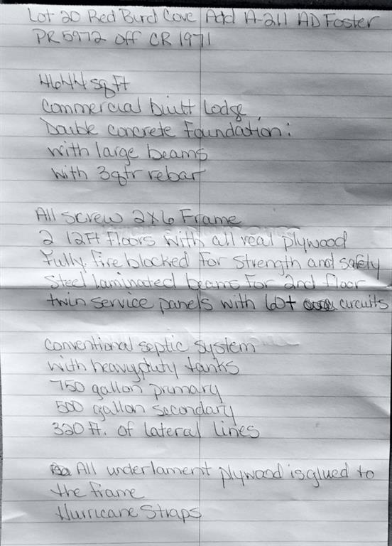 Red Bird Cove Add - Residential