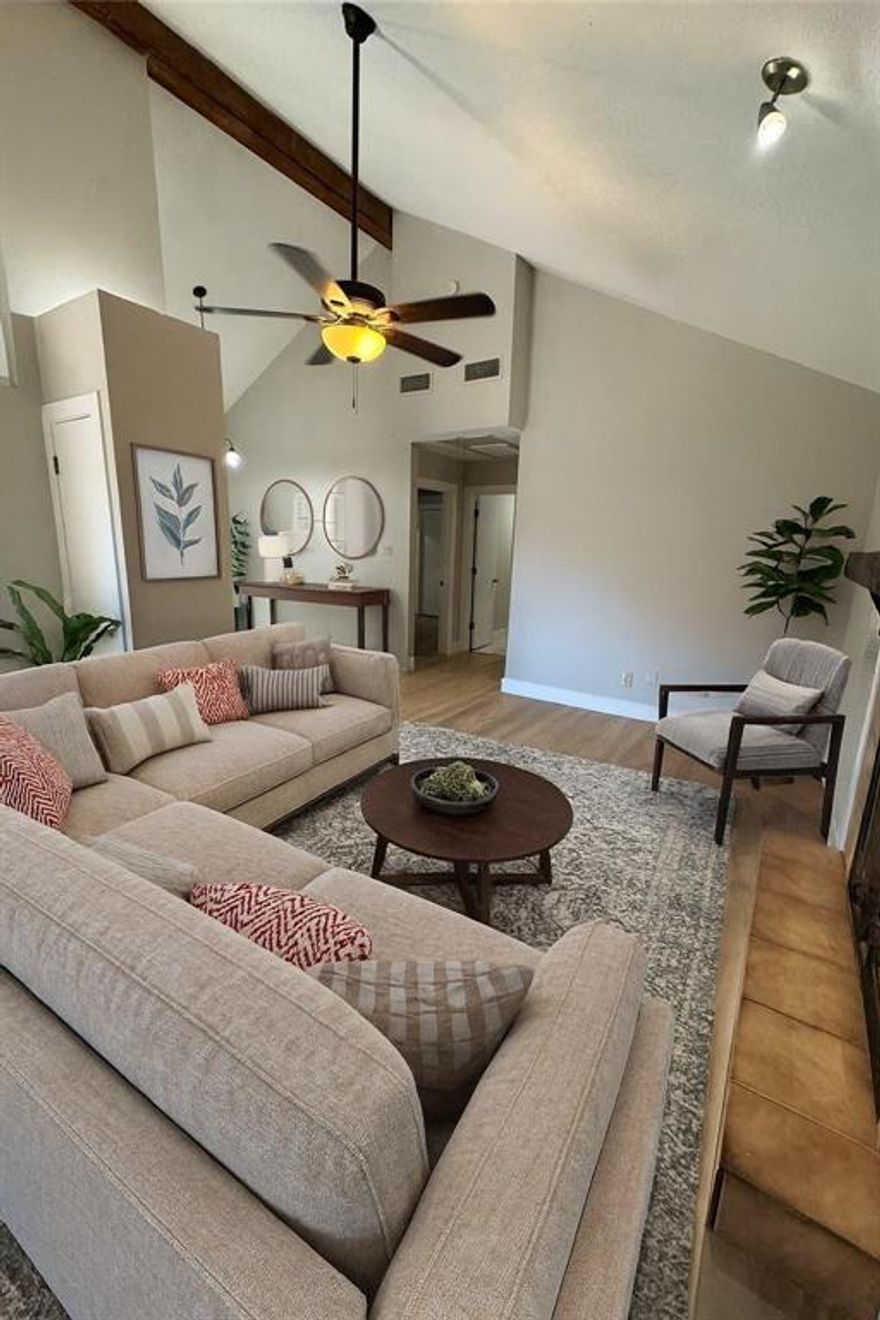 1 Month free included!!!!Welcome to this charming and spacious home ideally located in West Fort Worth. Featuring 2 generously sized bedrooms and 1 full bathroom, this recently updated property offers a comfortable and functional layout perfect for families or roommates. Enjoy the bright living area with large windows, an open kitchen, and a dedicated dining space. The home includes central heating and air conditioning, washer and dryer connections, and private parking for two cars.