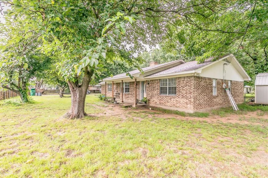 Fully Remodeled Beauty on Half an Acre in Tioga, TX!

Welcome to your dream home! Nestled on a spacious half-acre lot with mature trees and peaceful surroundings, this completely remodeled 5-bedroom, 3-bathroom home offers the perfect blend of modern comfort and serene outdoor living.

Step inside to discover a thoughtfully updated interior with stylish finishes, an open layout, and generous natural light throughout. The heart of the home flows seamlessly into the expansive covered patio—an entertainer’s dream and your new favorite spot to relax and unwind. Whether you're hosting a summer BBQ, enjoying your morning coffee, or watching the sunset, this outdoor retreat is made for year-round enjoyment.

The lush backyard offers space for gardening, play, and privacy—rare to find and perfect for families, pets, or anyone who loves the outdoors.

Located in the charming town of Tioga, you'll enjoy the quiet of country living with easy access to nearby amenities.

Don't miss this unique opportunity to own a beautifully updated home with one of the best backyards in the area!
