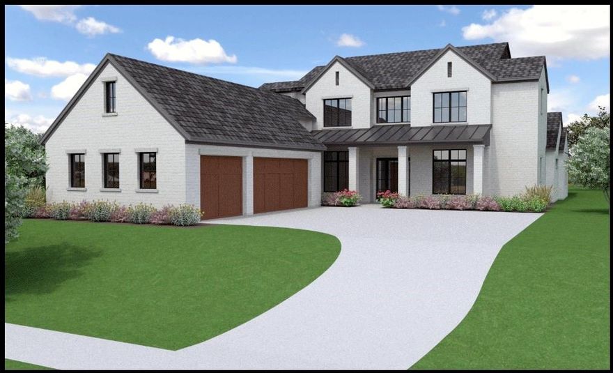 Custom built by M The Builders in Fort Worth's premier neighborhood of Montrachet, featuring  over 50 acres of green space with hiking and biking trails, gated and guarded entry, 24 hour security, community pool and amenity center.  Versatile floorplan with 4 bedrooms, prep kitchen, up to 4 living areas including an upstairs game room and a separate study. The kitchen is open to a spacious Family room which has a 16' sliding glass door access to outdoor living. The front study closes off for privacy when working from home . The flexible bonus room on the first floor overlooks the backyard, has a full bath and could easily serve as an exercise, game or playroom.  Energy features include full encapsulation foam insulation.  Private Schools - All Saints' Episcopal is less than 2 miles away and visible from the neighborhood. FW Country Day, Southwest Christian, and Trinity Valley all less than 9 miles away. Certified Master Builder.