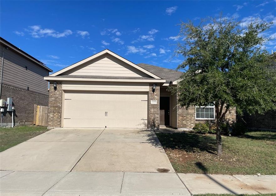 HUD case number 513-114888.  SOLD AS IS with all faults.  SUBMIT OFFERS THROUGH www.HudHomeStore.gov.  Insured with repair escrow of $1.00.  See documents posted in MLS Transaction Desk.  This 3-bedroom, 2-bath, 2-car garage home is walking distance from the middle school and close to Marine Creek Lake Park.  Great opportunity for homestead or long-term rental.  Kitchen boasts of granite counters, a large pantry and plenty of prep space.  Needs appliances.  Split primary bedroom has ensuite bath and walk-in closet.  Nice sized auxiliary bedrooms.  Don’t miss out.  Put your bid in today!