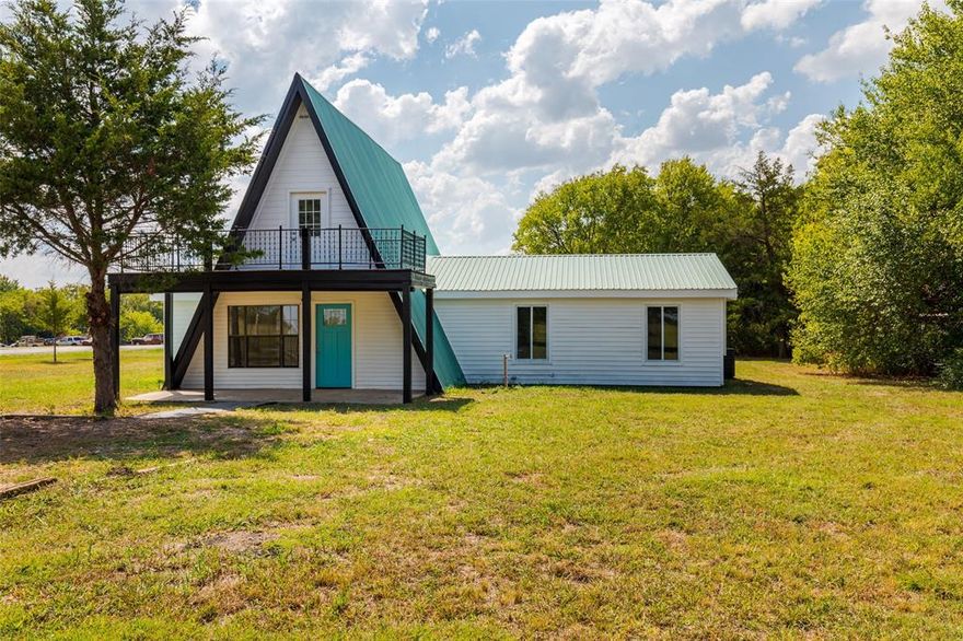 Set on 1.8190 acres, this 3 bedroom, 2 bathroom A-Frame home strikes a balance between country living and not being too far from town amenities! With space for homesteading dreams, it offers tranquility and convenience. Upgrades include a HVAC system installed downstairs in September 2023 and a split unit added upstairs. Enjoy the views from the deck, the Luxury Vinyl Plank flooring and the modernized bathrooms, making this home a perfect blend of comfort and nature. Survey in transaction desk.