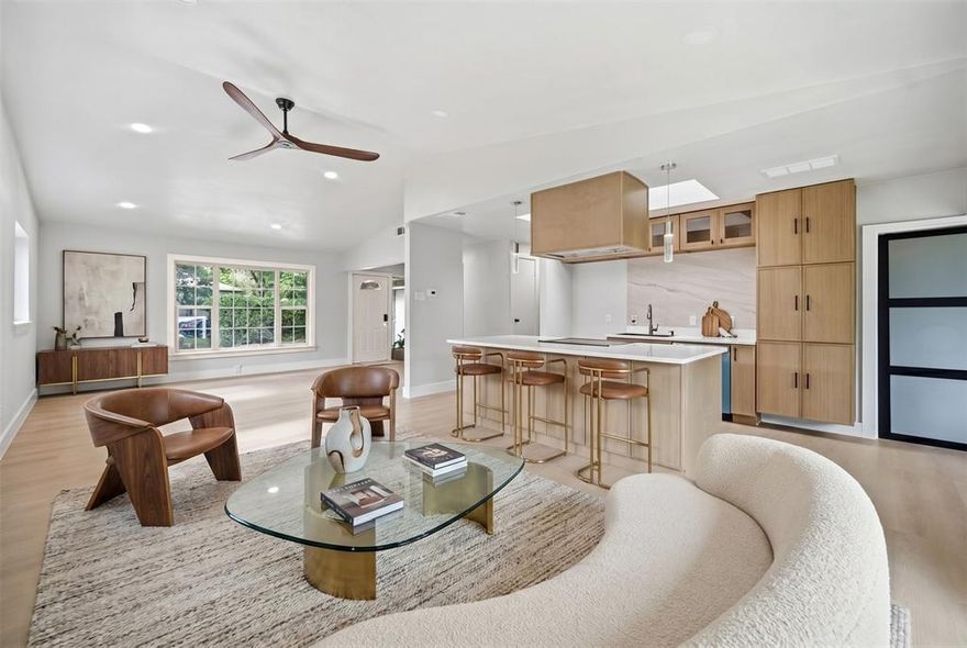 Welcome to your newly remodeled dream home , a beautifully updated 5-bedroom, 3 full bathroom residence offering an open and highly functional floor plan. Filled with natural light from expansive windows and sliding glass doors, the home creates a bright and inviting atmosphere throughout. Enjoy relaxing or entertaining under the covered patio, perfect for indoor-outdoor living.

This home has been thoughtfully upgraded with new flooring, modern cabinetry, updated appliances, and PVC plumbing improvements and. foundation repair with warranty for added peace of mind. A standout feature is the newly converted second primary suite, complete with its own ensuite bathroom, closet, and stackable washer and dryer hookup, offering a fully private living space ideal for multi-generational living, guests, or potential rental income opportunities.

Located within highly regarded Richardson ISD, this home combines comfort, flexibility, and convenience in one exceptional package.