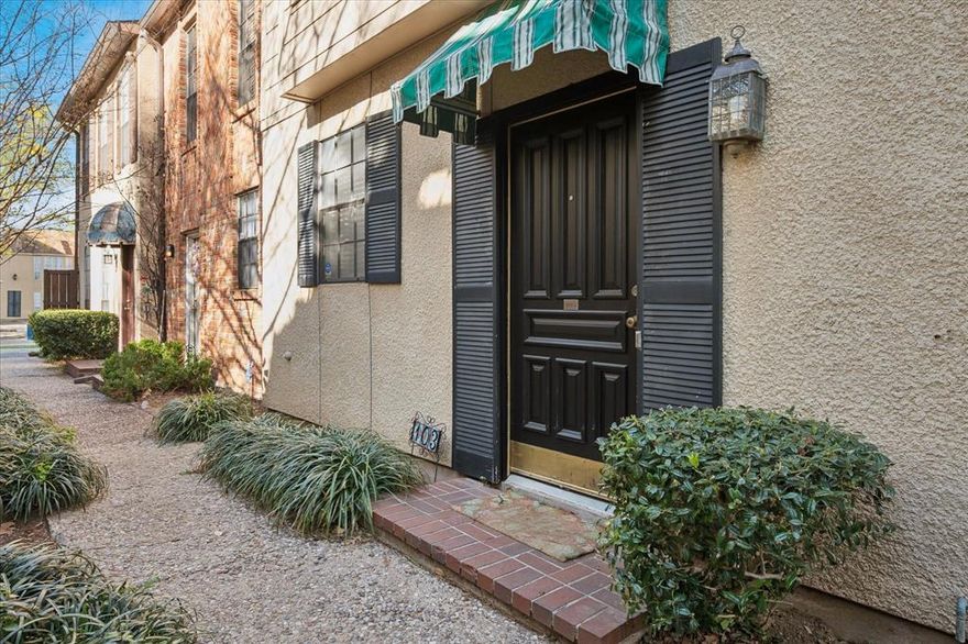 Charming And Full Of Character Is The Best Way To Describe This 2 Bedroom Condo In The Heart Of Oak Lawn. Ideally Located Near Highland Park, This Condo Offers Walkable Access To Popular Restaurants, Bars And Everyday Conveniences Including A Nearby Grocery Store.  With quick access To The Dallas North Tollway, US-75 And Love Field Airport, Getting Anywhere In The City Is Effortless. Downstairs Is The Galley Kitchen With Plenty Of Cabinet And Counter Space. Open And Light Living Dining Combination Has A Wood Burning Fireplace And Opens To Your Private Enclosed Patio. Also Downstairs Is A Nicely Updated Half Bath.  Upstairs Are 2 Good Size Bedrooms And 1 Full Bath. Both Bedrooms Have Large Windows Allowing For Lots Of Natural Light. All Appliances Including The Washer Dryer Combination And Refrigerator Are Included. Low HOA Dues Include Water And 2 Assigned Parking Space.