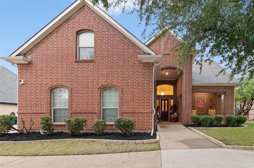 Charming and Spacious Home in the Heart of Denton, Longridge Estates!!! One owner meticulously maintained four bedroom, three and a half bath offering a huge living area, open floor plan, neutral colors, this home provides plenty of space for relaxation, entertaining, or working from home. The thoughtfully designed floor plan is both functional and inviting, featuring recent tasteful upgrades throughout. The kitchen boasts modern finishes and opens seamlessly into the main living area, making it ideal for hosting friends and family. All the bathrooms have stylish touches, and the bedrooms are spacious with large closets. Bedroom two is an oversized second primary suite, located on floor one, with bedroom three as well. Bedroom four is located privately upstairs, with a full bathroom. Step outside to a fully upgraded backyard retreat, complete with lush landscaping, oversized patio, gas line for grill, perfect for morning coffee or weekend gatherings. The front yard is equally impressive, beautifully landscaped to enhance curb appeal. This home reflects true pride in ownership. Located just minutes from the University of North Texas, TWU, as well as shopping, dining, and all major highways, convenience is truly at your doorstep. Don’t miss your chance to own this amazing home in one of Denton’s most sought-after areas!