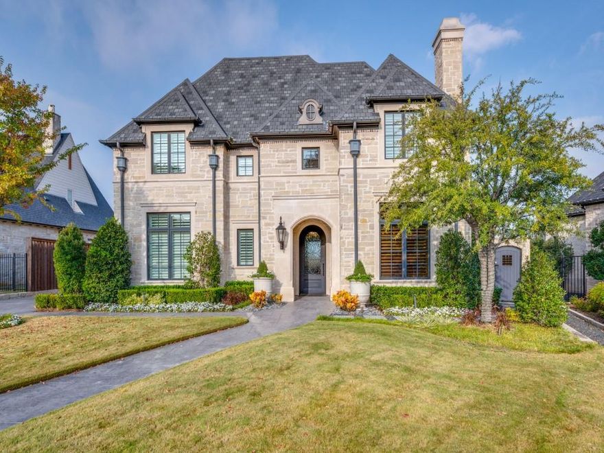 LUXURY LIVING AT IT’S FINEST! Impeccably designed and constructed home in the prestigious Normand Estates. This stunning residence combines Luxury and comfort for the utmost in lifestyle experiences. The gourmet kitchen features wolf, subzero and a large wine cooler. The layout
is perfect for gatherings, the natural light, beautiful indoor-outdoor flow, just open the large sliding doors to create a resort style feel and entertainers dream with the customized outdoor kitchen, fire pit, putting green and pool, ideal for enjoying fabulous Texas weather and creating beautiful memories. The panoramic views that surround this home are second to none, Normandy Estates is a guard gated community that offers an amenity center for the residence enjoyment. Minutes from Legacy-West, Shops of Legacy, Stonebriar Mall and Country Club.