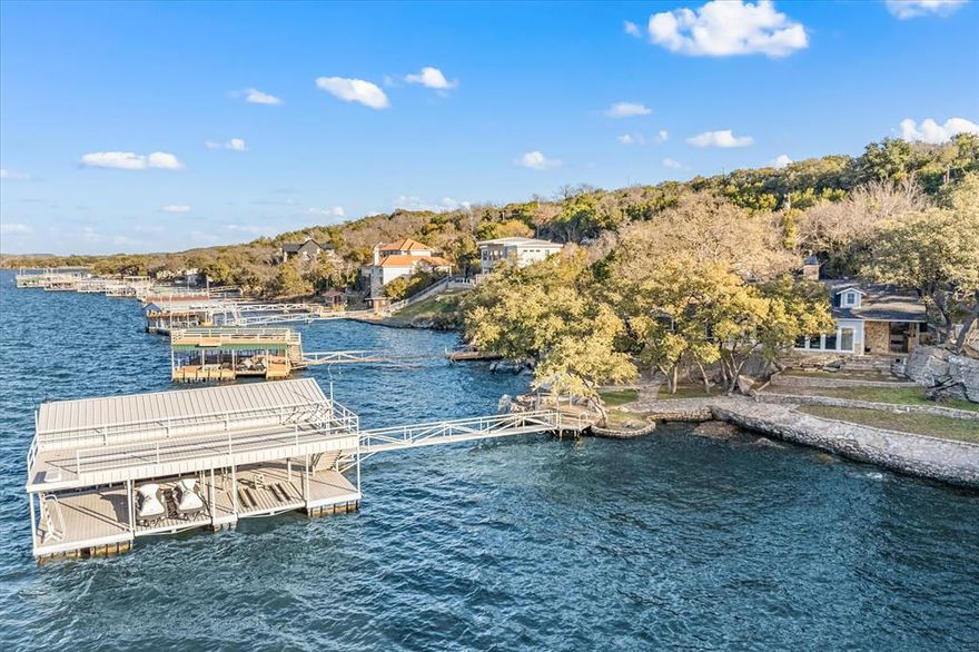Discover lakefront living at its finest with this exceptional lakefront hillside retreat, offering massive lake views and a timeless design built for lake life. Highlights include a newer two-level dock, on deep water with an oversized slip, a sought-after grassy shoreline with steps into a swim-friendly area, and extensive rock work with natural boulder outcroppings and rock retaining walls. Enjoy shaded outdoor living with an outdoor kitchen, multiple observation decks, and towering trees. This solid-built home was designed for lake life with lake views from open living areas, and features 4 or 5 bedrooms, wood floors, rock fireplace, low-maintenance fiber cement and stone exterior, oversized concrete parking, and a detached double-car carport with storage. High-speed internet available. Priced to sell—don’t miss this lakeside gem with all the sought after features! Income potential as Short Term Rental. View video HavenOnPK. com