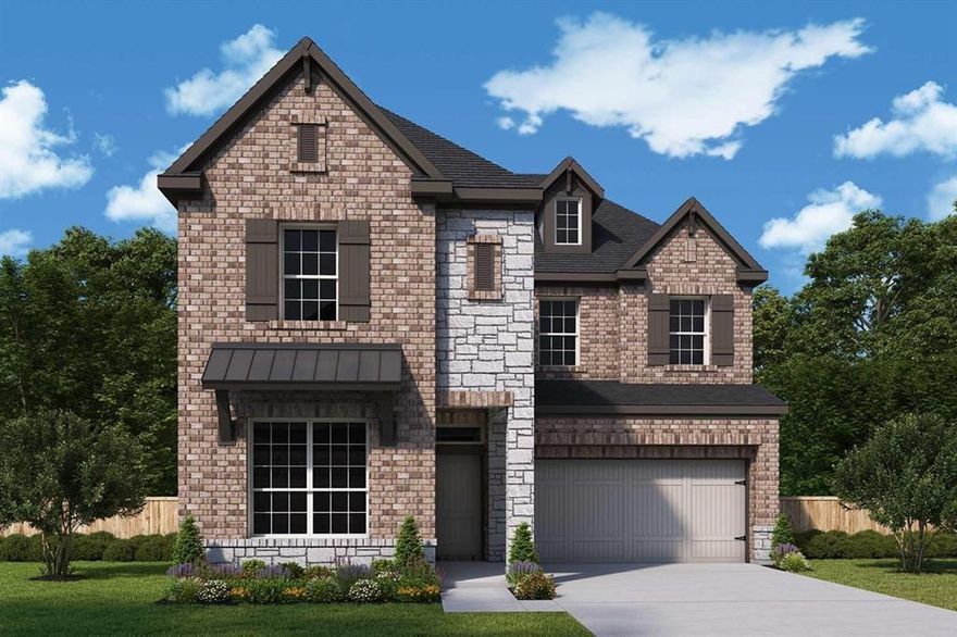 Welcome to your gorgeous new home in Landmark! The Maryland by David Weekley Homes is one of our most desired plans. Step into this warm and welcoming home's spacious kitchen, family room (with 20' ceilings) and dining area with large windows spanning the entire back of the home.

 

Family and friends will comfortably flow onto the extended covered patio for outdoor dining. The bedroom suite on the first floor is ideal for guests.

 

The second floor offers privacy for the Owner’s Suite (which is stunning), two secondary bedrooms and a retreat.  You also have the convenience of a utility room on the second floor making laundry a snap.

 

Call the David Weekley at Landmark to learn more about the stylish selections to the kitchen and Owner’s Bath of this new construction home in Denton, Texas!