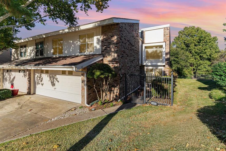 Charming Townhome in the Heart of Country Place-Discover the perfect blend of comfort + convenience at 2945 Country Place Circle, a spacious 3-bedroom, 3.5 bathroom townhome with study. 2,332 sq ft of thoughtfully designed living space. This well-maintained gem offers the timeless appeal of a classic townhome with modern potential, set on a generous lot in one of Carrollton's most sought-after neighborhoods. Step inside to an inviting open layout that seamlessly connects the living, dining + kitchen areas, ideal for everyday family life or entertaining guests. The main level features LR with ample natural light, flowing into a functional kitchen. Upstairs, you'll find 3 generously sized bedrooms, a primary suite with an en-suite bathroom, a study with built-in bookshelves, and 2 additional full baths.
Outside, enjoy the low-maintenance benefits of townhome living. This prime location places you steps away from resort-style amenities, including a 9-hole golf course, pools, tennis and pickleball courts, a fitness center, fishing lakes, and scenic walking paths.
This address offers unbeatable connectivity, just minutes from the DNT, I-35E, and the DART Silver Line. Everyday essentials are a breeze with nearby shopping, dining hotspots along Belt Line Rd, and quick commutes to downtown Dallas. Whether you're a growing family seeking space to thrive, a professional desiring a peaceful retreat, 2945 Country Place Circle delivers value without compromise.

Don't miss this opportunity to own a slice of suburban paradise—schedule your showing today and start envisioning your future here!