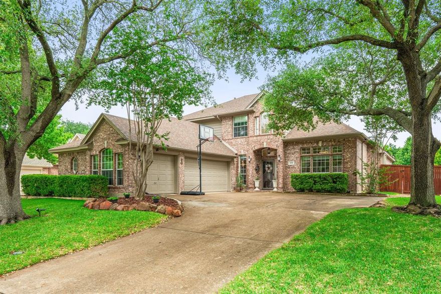Stunning  & thoughtfully updated that will bring a smile & impress! Welcome home to this exceptional Eldorado residence where timeless elegance meets everyday comfort. The fully remodeled kitchen is a true showstopper, featuring custom cabinetry, expansive quartz countertops, a generously extended island with counter seating, premium stainless appliances, and a sleek induction cooktop. The living area invites you to unwind beside a beautifully finished fireplace that is a warm and elegant focal point perfect for relaxing evening. Every bathroom has been updated to perfection with refined finishes throughout. Privately tucked away, the primary suite offers peaceful views of the backyard and a spa-like ensuite bath complete with a redesigned shower, new vanity, cabinetry, flooring, and fixtures. Step outside to your own personal paradise — a sparkling pool anchors the gorgeous backyard, while a large screened-in patio with an outdoor kitchen sets the scene for effortless entertaining year-round. Nestled in the master-planned Eldorado community, the neighborhood is celebrated for its mature trees, disc golf course, and walking trails, all woven around the Eldorado Country Club offering golf, tennis, a clubhouse, restaurant, and community pool. Valley Creek Elementary the neighborhood park are a few minutes a couple of blocks away.  Enjoy the convenience to major arterial routes, dining, and retail are just minutes out.