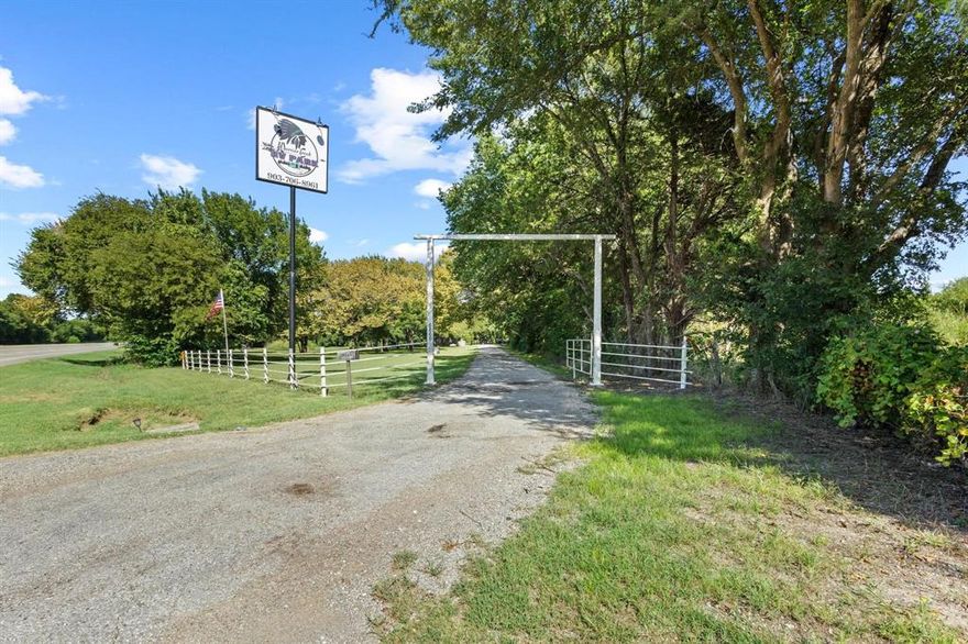 Incredible investment opportunity. This area is booming. Highly sought after SH-121 frontage. 8.25 acres. Warrior Creek RV Park is new construction and has 37 beautiful parking spots PLUS 2 apartments ready to Airbnb or STR. 1 apt. is currently used to house the park host. Every spot has 20A, 30A, and 50 Amp hookups along with water and sewer. WiFi throughout the park. Brand new pavilion with showers, laundry, and a brand-new 2 bdrm efficiency apartment. Park has beautiful mature trees that provide shaded parking throughout. Warrior Creek RV has a wonderful live-in park host. Plenty room to expand increasing ROI. Future plans had been for building commercial leases across the front of the property with plenty of 121 frontage. New lakes in the area. Only minutes from shopping and the conveniences of the metroplex, but still has a quiet, country peaceful-living feel. Only 8.5 miles from Bonham Walmart. This park stays around 85-90% full with full-time residents. Financials to be provided with proof of funds. Please contact listing agent-owner for appointment 903-517-3228.  Washers and Dryers are leased with a 10 year contract. WC owners get 60% of the income from units.