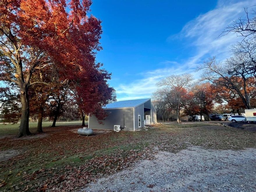 Incredible investment opportunity. This area is booming. Highly sought after SH-121 frontage. 8.25 acres. Warrior Creek RV Park is new construction and has 37 beautiful parking spots PLUS 2 apartments ready to Airbnb or STR. 1 apt. is currently used to house the park host. Every spot has 20A, 30A, and 50 Amp hookups along with water and sewer. WiFi throughout the park. Brand new pavilion with showers, laundry, and a brand-new 2 bdrm efficiency apartment. Park has beautiful mature trees that provide shaded parking throughout. Warrior Creek RV has a wonderful live-in park host. Plenty room to expand increasing ROI. Future plans had been for building commercial leases across the front of the property with plenty of 121 frontage. New lakes in the area. Only minutes from shopping and the conveniences of the metroplex, but still has a quiet, country peaceful-living feel. Only 8.5 miles from Bonham Walmart. This park stays around 85-90% full with full-time residents. Financials to be provided with proof of funds. Please contact listing agent-owner for appointment 903-517-3228.  Washers and Dryers are leased with a 10 year contract. WC owners get 60% of the income from units.