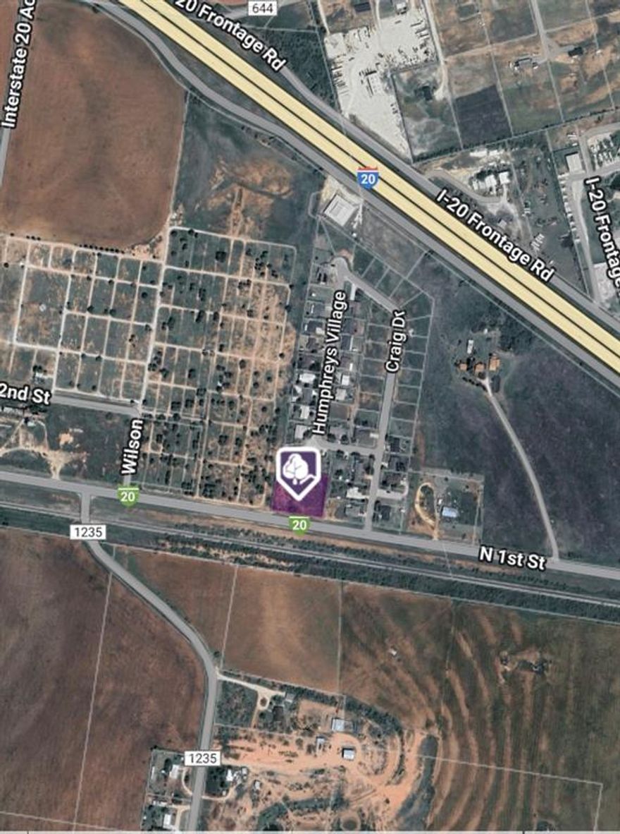 Build your dream home on this spacious lot just under an acre, ideally located in a quiet area near Humphreys Village. Enjoy small-town living with quick access to I-20, Abilene, and Dyess Air Force Base. The lot offers paved road frontage, nearby utilities, and a peaceful setting—perfect for a site-built home. Great opportunity for buyers looking for space, convenience, and a slower pace without sacrificing proximity to city amenities.