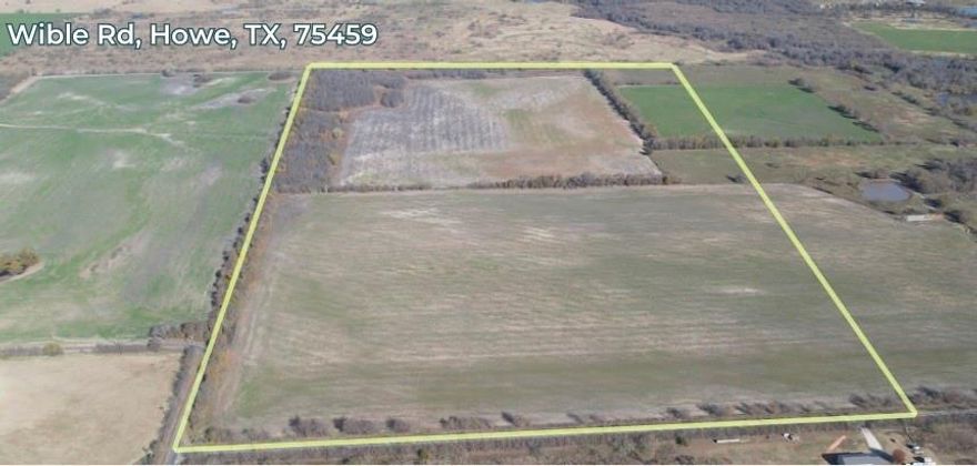 110 AC property with 2 road frontage totaling over 1900 FT.