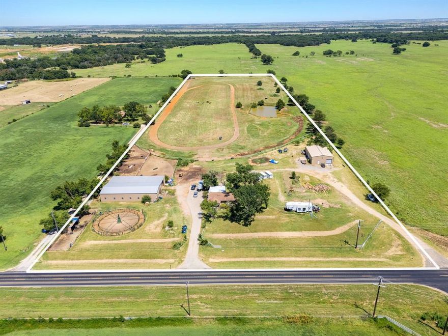 Incredible 14.96-acre multi-use property with no restrictions—ideal for residential, commercial, or agricultural use. This unique opportunity includes a horse barn, operating automotive shop business, and a 3-bedroom, 1-bath home. Located just minutes from Winstar World Casino, Denton, Sherman, and Frisco, with convenient paved road frontage and open country surroundings. Perfect for investors, business owners, or those seeking space and flexibility. Endless possibilities await—don’t miss this one-of-a-kind property!