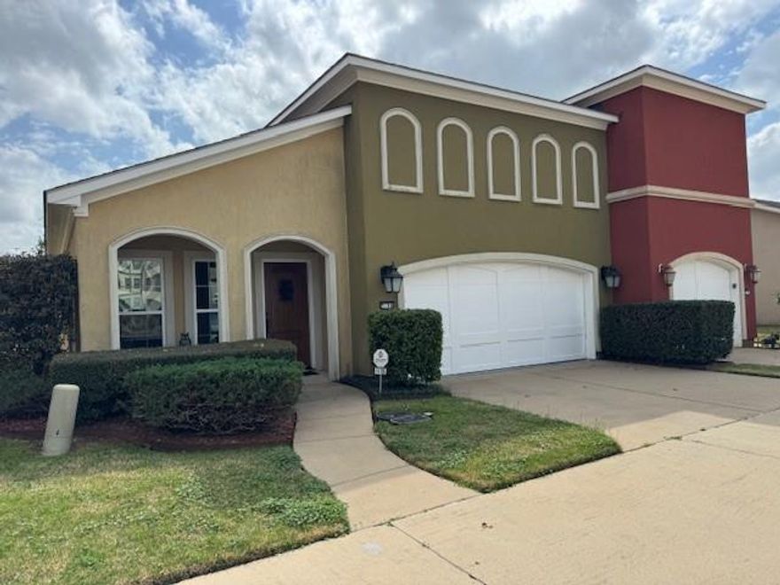 Don’t miss this amazing townhome in Villaggio—only six were built! This beautiful home by John Goode Construction includes all the high-end extras and quality craftsmanship you would expect from this respected builder.

Enjoy a lake view from the primary bedroom, along with a spacious open floor plan that’s perfect for everyday living and entertaining. The home has been freshly painted and meticulously maintained, making it truly move-in ready.

The third bedroom has been converted into a dining room, but it can easily be returned to a bedroom if desired.

This property is ideal for anyone who appreciates luxury, quality workmanship, and attention to detail. All items in the home are negotiable.

Bring all offers and schedule your showing today!