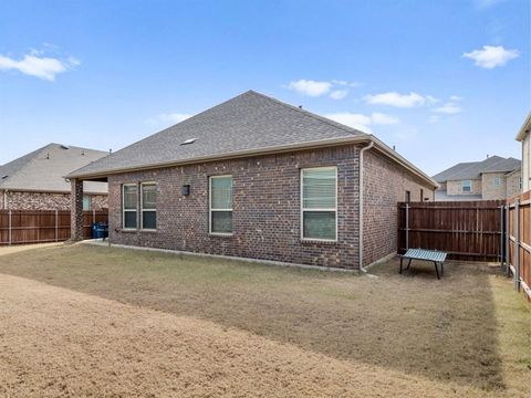 A home in Aubrey