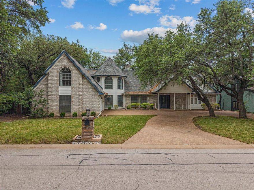 Welcome to 8809 Random Road, a rare waterfront retreat offering the perfect blend of comfort, convenience, and lakefront living in Fort Worth. Set along the water’s edge, this exceptional home features direct waterfront access and a private dock, creating the ideal setting for boating, fishing, entertaining, or simply enjoying peaceful sunset views from your own backyard.

Inside, the home offers a bright, open layout designed to capture natural light and showcase the surrounding scenery. Spacious living areas flow seamlessly together, creating an inviting atmosphere for both everyday living and hosting guests. The kitchen is well-appointed with modern appliances, ample cabinetry, and a large island that serves as the perfect gathering spot after a day on the water.

The primary suite provides a relaxing escape with tranquil views and a well-appointed ensuite bath, while additional bedrooms offer flexibility for family, guests, or a home office. Step outside and experience true lakefront living, where the backyard extends to the water and every day feels like a getaway.

Conveniently located near shopping, dining, and major highways, 8809 Random Road offers the best of both worlds: a peaceful waterfront lifestyle with easy access to everything Fort Worth has to offer. This is a rare opportunity to own a private lakehouse retreat in an unbeatable setting.