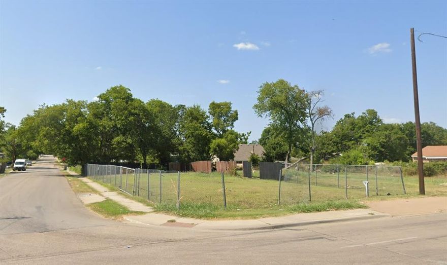 A great opportunity near the Veteran Hospital! It is a short drive from I-35 and I-20. Shopping, churches, and schools also conveniently located. Beautiful brick homes across the street. Graded clean, flat lot that is ready for a retail building or possibly a single family residence.