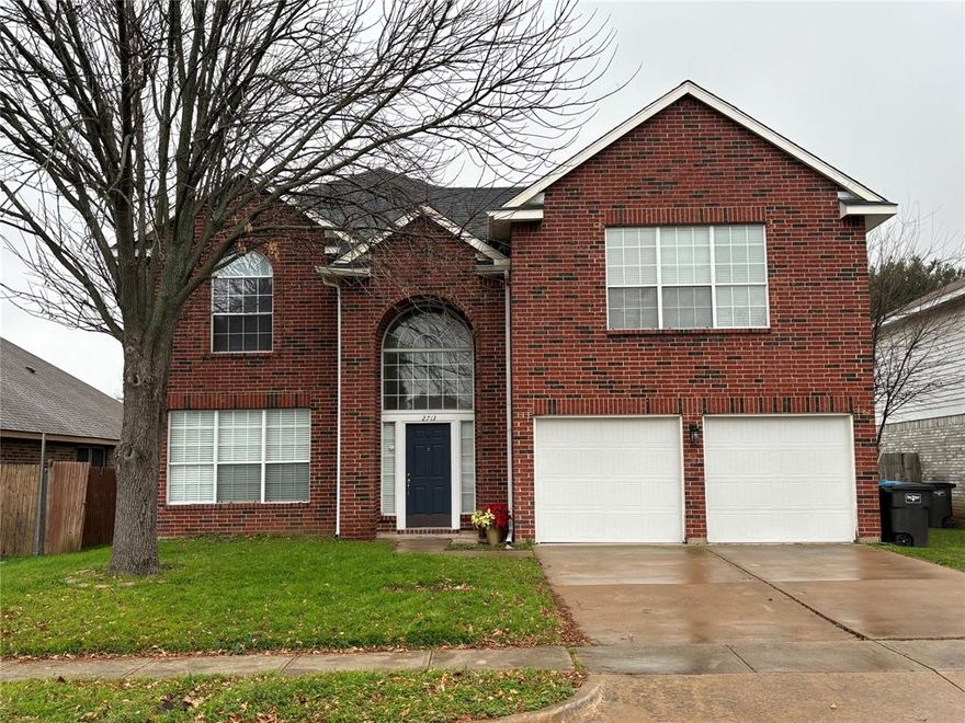 WELCOME HOME! This lovely 2-story, 3-bedroom home is calling for you to MAKE IT YOUR HOME! Enjoy no carpets at all, pets are welcome, case by case. Have guests over and entertain in the formal living and dining room areas, or convert this area into a great full size office and studio. You choose! Cozy up for movie night in the great room family room in front of the fireplace. Prepare your favorite dish and enjoy dinner in this generously sized kitchen with island and breakfast area. All bedrooms are upstairs. Primary bedroom has it's own ensuite bathroom to unwind and relax. How about a buble bath? Two secondary bedrooms share a full bathroom in the hallway. The bonus room upstaris is perfect with endless possiblities to use and enjoy many ways. Use this spacious area for almost anything you'd like, from a library, toy room for toddlers, it fits a gamer's desk, desks for homework, a craft station. Backyard has a covered patio for outdoor entertaining. Come and see it. You will love it!