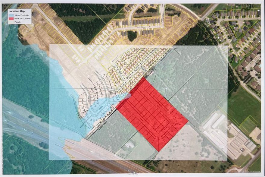 Lot of 13.057 acres inside of the City limits with authorization of re-zoning for Single Family Residential lots. Approval to built 43 homes in lots subdivided of 7500 sq.ft. This project requires the preparation of Engineer Floor plans to obtain City permits for Construction. In MLS documents attached you will find the Floor Plans and Renders of the 2 Model Homes that the City approved to built in this development.
