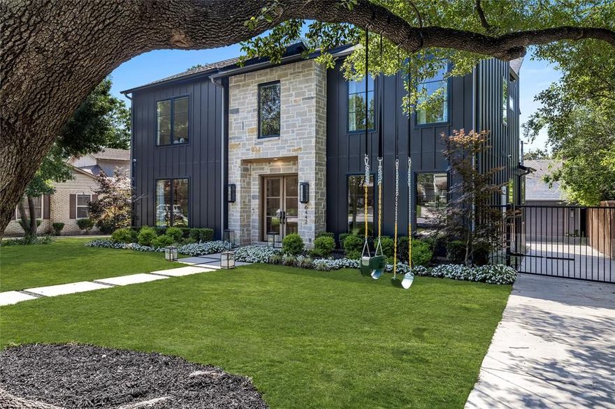 Experience the epitome of Lakewood living in this STUNNING build by Montgomery Custom Homes. The home is FLOODED with natural light, timeless materials, an abundance of storage and not one detail spared. The idyllic floor plan offers one bedroom with ensuite bath and office downstairs, while upstairs features primary retreat, flex room, utility room and two secondary bedrooms. The chef’s kitchen boasts ss appliances, granite countertops, a butlers pantry and an enormous walk-in pantry, for all your storage needs. Full Foam Encapsulation, 2x6 Construction, Low-E Windows and efficient systems, ensure your family is comfortable year-round. Enjoy the tranquil backyard, with a covered patio, perfect for relaxing after a long day. Walking distance to Lakewood Elm, Whole Foods, White Rock Lake, and numerous restaurants. This lock and leave home provides the perfect blend of convenience and suburban charm. See pool renderings in photos.