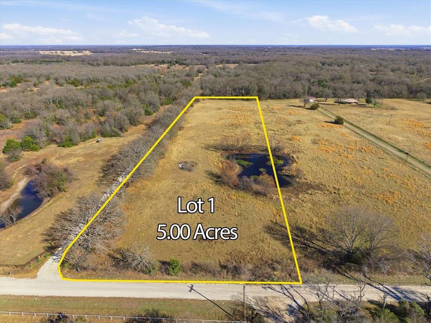 Rare opportunity to own 5 Acres of unrestricted land in Kaufman County.  Utilities available at the road and has NO HOA and NO restricitions. This piece of property has versatile options.  Looking to build your home business , build a custom home, barndominium or recreational use.  If you are seeking flexibility and value.  This is it.  

agents reliable to verify all information is correct and accurate.