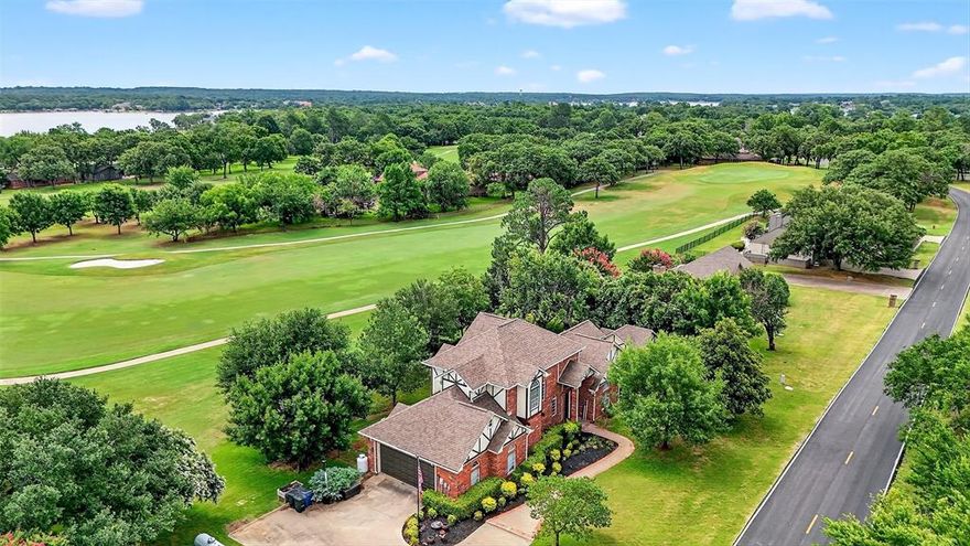 Looking for an amazing view of the Lake Kiowa golf course and lake? Look no further! This spacious home has it all! The first floor features a large primary suite, open floor plan, and huge office or extra living space.  The kitchen has loads of storage, great counter space, a bar with seating, and stainless appliances.  The oversized laundry room has a sink, space for hanging clothes, and extra storage.  The two additional upstairs bedrooms each feature an en suite bathroom and walk in closet. Through one upstairs suite is a bonus room, providing over 200 more square feet to be used as storage, another closet, play room, or whatever your heart desires! The upstairs balcony gives one of the BEST views of the Lake Kiowa championship golf course.  The monthly POA dues include unlimited golfing for property owners on the 18 hole course. And, coming soon, an additional 9 hole, par 3 course will be available! The community also has two beaches, a private lake with great fishing, 24 hour security, private roads, and enough social groups and activities to keep anyone busy!