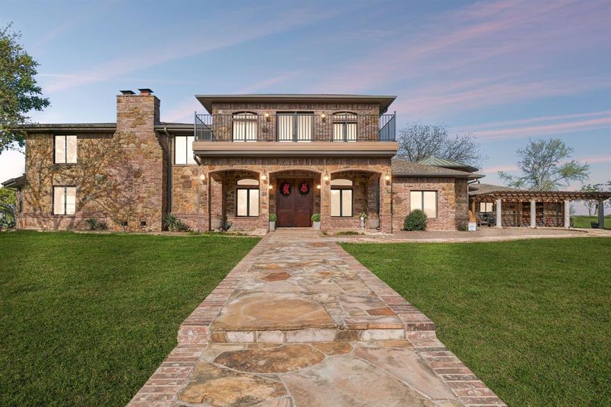 Experience elevated country living with this expansive 7 bedroom, 5.5 bath estate offering over 6,400 square feet of thoughtfully designed space on more than 20+ acres. From the moment you enter through the grand double doors, you’re welcomed into an impressive layout featuring a spacious living area, oversized kitchen built for entertaining, and multiple staircases that add both function and architectural interest. A dedicated media room provides the perfect setting for movie nights or game days.

Designed for both everyday living and large scale entertaining, the property also features a fully equipped 1,800 square foot apartment or pool house ideal for guests, multigenerational living, or private quarters. Step outside to enjoy a resort style pool complete with a rock waterfall and hot tub, all positioned to take in the surrounding acreage.

This property is as functional as it is impressive. A 65x75 insulated shop includes electric, water, 16-foot side walls, multiple overhead doors, and two mini split systems, making it ideal for business use, hobbies, or storing equipment. The garage features epoxy flooring, and the property is secured with fencing and two electric gated entrances.

Efficiency meets luxury with fully paid-off solar panels that power the main home, pool, and shop providing long-term energy savings and sustainability.

A rare opportunity to own a private, turnkey estate that combines space, versatility, and high-end features all within Wise County.