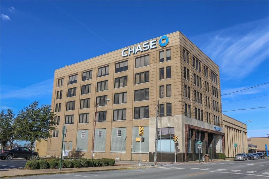 REMODELED EXECUTIVE SUITES! The Chase Bank Building in downtown Sherman provides professionals with a prime address and sweeping city views. Inside, guests are greeted with a polished lobby and clear directory, while offices range from compact suites ideal for solo practitioners to larger spaces for growing teams. With full-service leases that cover utilities and janitorial, this property delivers a simple, move-in-ready solution. An ideal spot to elevate your business - Contact Brokers today for details!
*All suite sizes are estimates and will be confirmed before lease execution:
202 - 148 SF       300 - 272 SF        302 - 841 SF       304 - 747 SF
300-304 - 1,860 SF