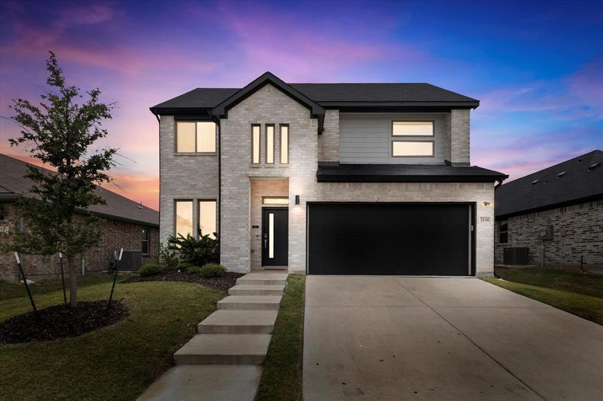 ?**Charming Modern Living in Royse City**

Discover a blend of elegance and comfort in this beautiful two-story home located in the desirable community of Royse City, TX. Offering 4 spacious bedrooms, 2.5 baths, and a convenient 2-car garage, this residence provides an ideal space for modern living. Meticulously designed with an open concept that seamlessly merges living, dining, and kitchen areas, it fosters an inviting environment for entertaining and daily living.

Step inside to be greeted by the expansive foyer that flows effortlessly into the primary living space. Bathed in natural light, the living room with its contemporary finishes?, including fireplace and floating shelves, gives a fresh and inviting ambience. Adjacent, the thoughtfully designed kitchen boasts sleek granite countertops, a large island, and stainless steel appliances, providing both functionality and style for the at-home chef.

?The main floor hosts a spacious primary suite designed with relaxation in mind. It includes a walk-in closet and an en-suite bathroom with double vanities and a luxurious soaking tub, providing a private retreat at the end of the day.   ?U?pstairs, the additional three bedrooms are generously sized with ample closet space and share a well-designed full bath. 

The backyard is perfect for outdoor gatherings or relaxing evenings under the stars, offering plenty of space for recreational activities. The community is located just minutes away from excellent local amenities, schools, and major highways, making travel to nearby cities a breeze.

Experience modern flair and timeless quality in this Royse City gem—where the comforts of home blend seamlessly with contemporary appeal. Perfectly poised to cater to a variety of lifestyle needs, this property is a must-see for those seeking refined residential living in a vibrant community.