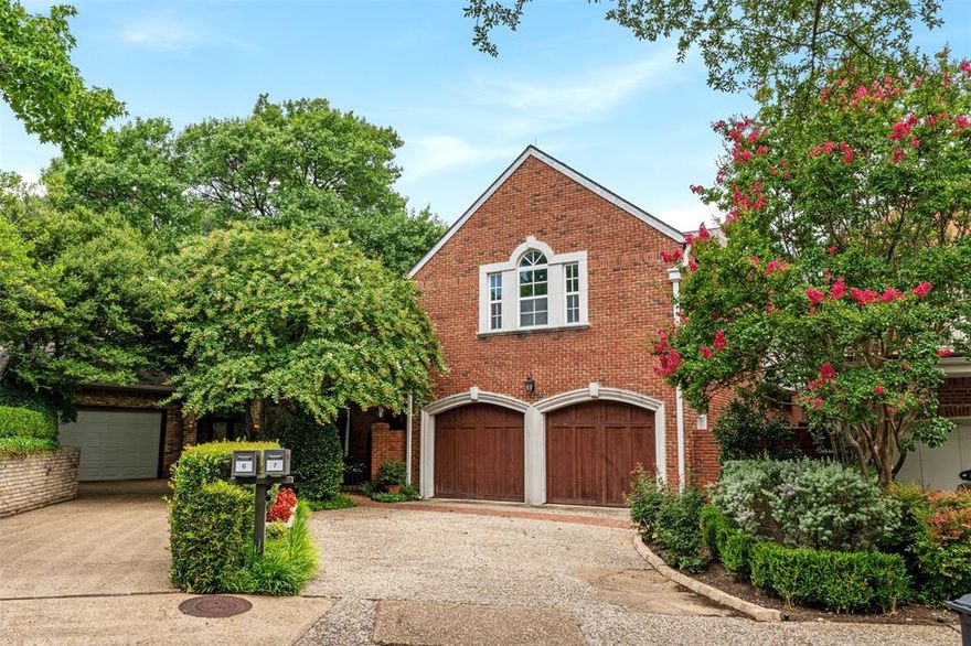 Exceptional home in the premier gated and guarded community of Glen Lakes. Located on a quiet cul-de-sac with beautiful greenbelt views, this residence offers privacy, generous living spaces, and a true lock-and-leave lifestyle. A private courtyard leads to light-filled interiors, including a spacious Great Room and formal dining overlooking the patio.

Well-appointed kitchen with center island, stainless appliances, and adjoining breakfast room. Main-level Primary suite features serene greenbelt views and a sitting area. A separate office with full bath and walk-in closet can serve as a second Primary suite. Upstairs are three additional bedrooms, including one large enough for a game room or flex space.

Ample storage, refined finishes, and unbeatable convenience—minutes from trails, dining, shopping, and top-rated amenities. A rare opportunity in coveted Glen Lakes.