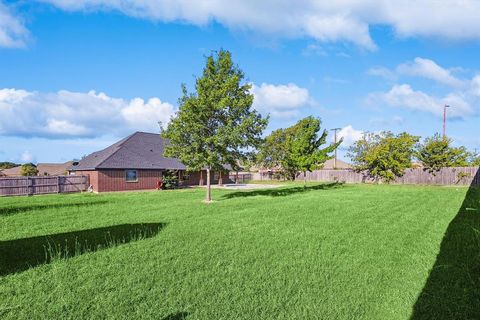 A home in Cleburne