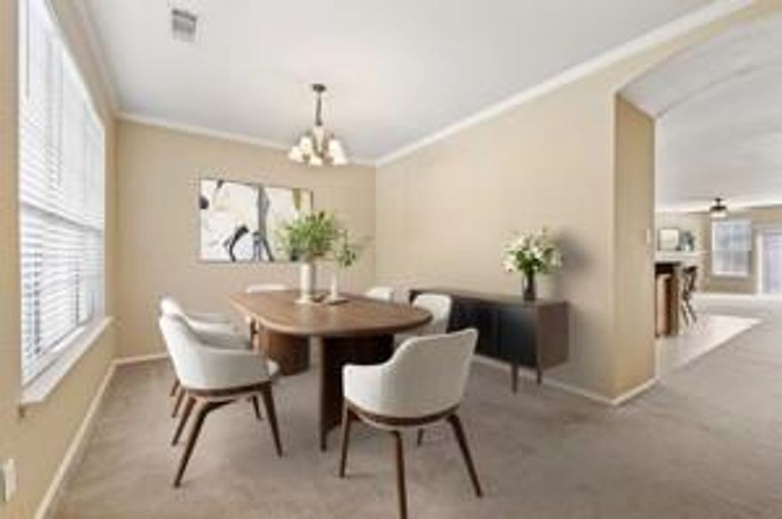 Step into this impeccably maintained 3-bedroom, 2.5-bath home in the desirable Trails of Fossil Creek subdivision. Thoughtfully designed with a functional open floor plan, the home offers generously sized rooms, abundant natural light, and fresh interior paint throughout, creating a warm and welcoming atmosphere. Dining Room could also be used as a home office! The spacious upstairs bonus room provides flexible living space—perfect for a game room, media room, or second living area—and includes a foosball table that conveys with the property. Comfortable, move-in ready, and well cared for, this home is ideal for everyday living and entertaining. Community amenities include a swimming pool, playground, park, and walking trails. Zoned for the highly sought-after Northwest ISD and conveniently located near Alliance Town Center and Presidio Towne Crossing. Come preview it today!