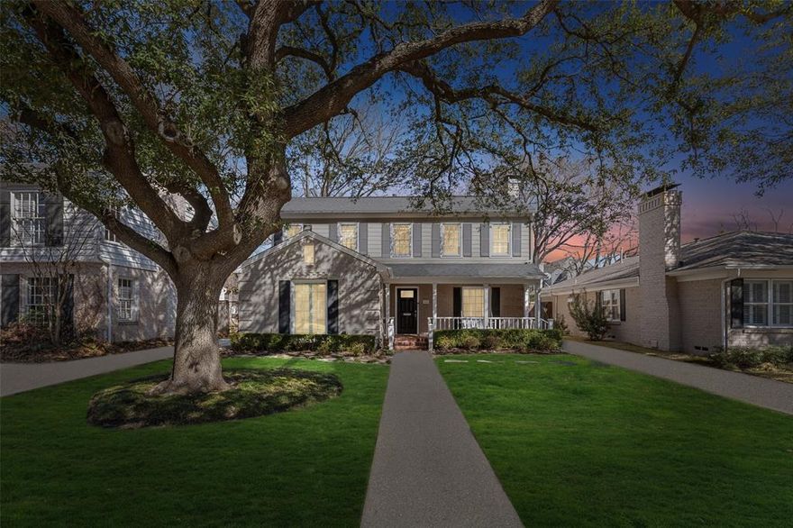 Gorgeous traditional home with modern updates throughout. Features include beautiful wood floors, a cook's dream kitchen, two living areas, a master suite with a spa like vibe and a steam shower to complete it. HVAC updated in 2019 (furnace & AC). Heated pool added in 2021. Includes a private driveway with a 2 car garage and 2 extra parking spaces. Perfect location in University Park close to tons of shopping, entertainment, and restaurants. Come see this beautiful home, you won't want to miss it.