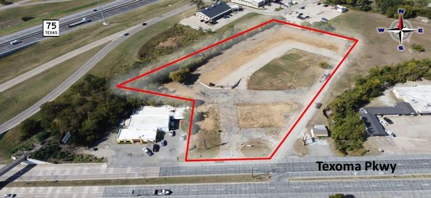 This 3+- acres is centrally located in the heart of Sherman, TX surrounded by residential and commercial properties, with easy access and visibility  to the major thoroughfares running through Sherman.  The property is zoned multi-family (MF30), the city of Sherman has expressed that they would be open to the idea of changing the zoning back to commercial. A buyer would need to go through the proper zoning application required by the city of Sherman. Texas Instruments and GlobalWafers multi-Billion dollar expansions are approx. 5 miles away from this Location. Give broker a call for additional information or to schedule a site visit.