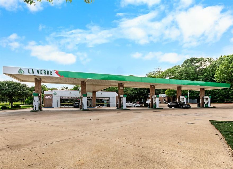 Exceptional opportunity to acquire a multi-use commercial property positioned on over 1.5 acres at the intersection of State Highway 66 and Centerville Road. This high-visibility corner benefits from significant daily traffic counts, with approximately 38,000 vehicles per day on Highway 66 and 27,000 vehicles per day on Centerville Road, offering outstanding exposure and accessibility.

The property features a gas station with 6 pump islands featuring 12 gas and 2 diesel nozzles, convenience store, restaurant space, and carwash, presenting multiple established and potential income streams. While the current ownership has not fully optimized operations, the site offers substantial upside for an experienced operator or investor seeking value-add potential.

Strategically located with close proximity to the President George Bush Turnpike, the property is well-positioned to capture both local and commuter traffic. The expansive site provides ample parking and flexible layout options to enhance tenant mix and operational efficiency.

Investment Highlights- Signalized hard corner with high traffic counts; Over 1.5 acres with excellent street frontage and visibility; Multiple revenue streams- fuel sales, convenience retail, restaurant, and carwash; Value-add opportunity with underutilized operations; Potential for additional income through carwash lease, restaurant lease, gaming machines, and ATMs; Strong historical revenue with room for growth; Seller financing available.

Listed below appraised value, this is a rare opportunity to reposition and maximize a well-located asset in a high-growth corridor.