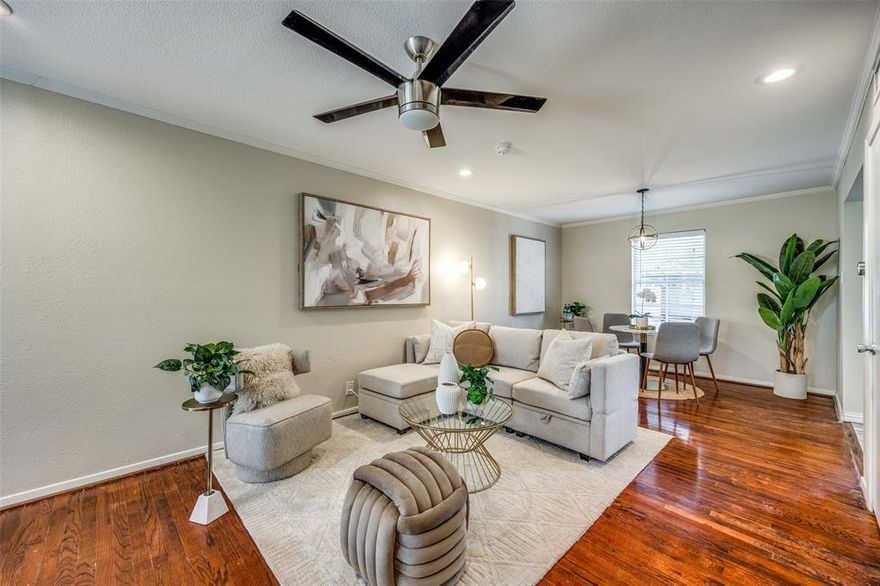 Discover a hidden gem in the heart of Oak Lawn at the gated Westbury Park community. This beautifully updated 2-bedroom, 1.5-bath condo offers a peaceful, park-like setting with tree-lined paths and lush landscaping. The open-concept layout is perfect for modern living, featuring a stylish kitchen with stainless steel appliances and Elfa shelving for smart storage. Upstairs, you'll find two spacious bedrooms—including a primary suite with a walk-in closet—and a full-size laundry closet with additional Elfa organization. Washer and dryer included! Enjoy the convenience of a downstairs powder bath, wood floors throughout, a charming fenced patio, assigned covered parking, and access to the community pool. Ideally located near Lemmon Avenue and the Dallas North Tollway, with quick access to Uptown, Love Field, and top dining and shopping. Don’t miss the chance to make this serene retreat your own! ***Landlord will pay monthly HOA dues and any assessments. Tenant responsible for electricity and internet. Pets allowed on a case by case basis.