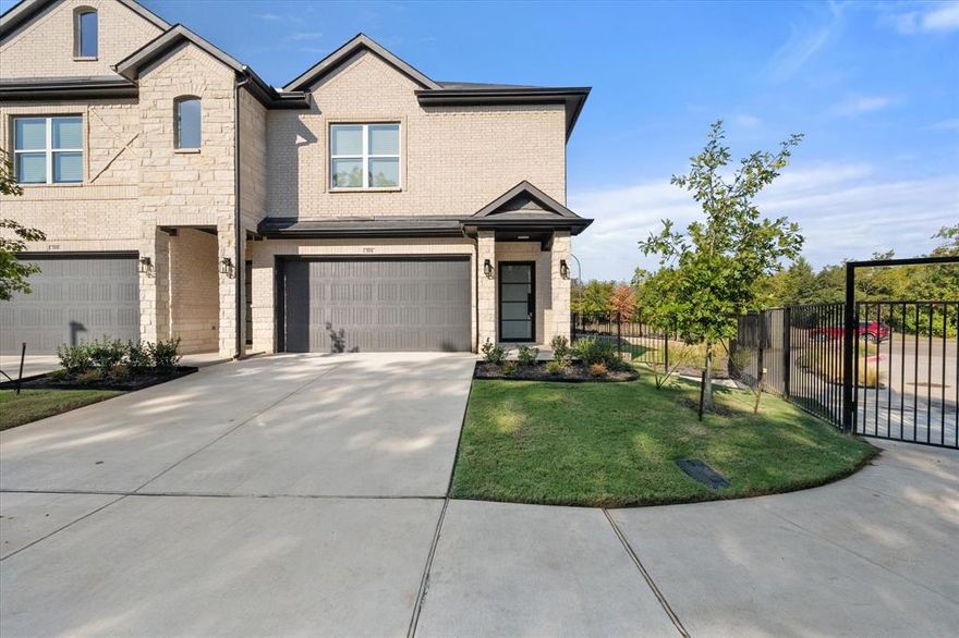 $1000 OFF MOVE IN - Discover brand-new construction in the heart of West Arlington! Nestled within a small, gated complex surrounded by parks and residential neighborhoods, these stunning townhomes offer a unique opportunity to be the first residents in a serene, convenient location. Enjoy easy access to I-30 and I-20, and find yourself just minutes away from UTA, Arlington's Entertainment District, and local shopping and dining. These townhomes feature modern finishes, including shaker-style cabinetry, stainless steel appliances, and tile plank flooring. Also stone countertops, and large stand up showers in the master suites. Each unit boasts three spacious bedrooms with ample closet space, a bright and open entertainment area, and plenty of natural light. You'll appreciate the ample parking, enhanced safety, and privacy this community provides. LANDSCAPING and all exterior maintenance are included, allowing you to enjoy a hassle-free lifestyle away from the hustle and bustle. MAP TO 2050 W ABRAM ST