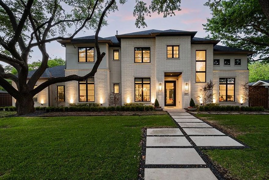 Offer deadline set for Wednesday, May 4 at 5:00pm. Situated on over a one third of an acre with beautiful, mature trees, this fabulous 2017 construction is light and bright and shows like brand new.  First floor includes open living and dining spaces, kitchen with high end appliances & spacious island, study, half bath, bar with tall wine refrigerator, butler’s pantry, and laundry room as well as  primary suite & an additional bedroom & bath.  Second floor offers 3 bedrooms with en suite baths, game room with bar area, media room, a second half bath and 370 sqft of unfinished bonus space that can easily be converted into an additional living space or home gym. Backyard includes a covered entertaining area with fireplace, built-in grill and phantom shades as well as a beautiful pool & surrounding patio. Motor court with 3 car garage.