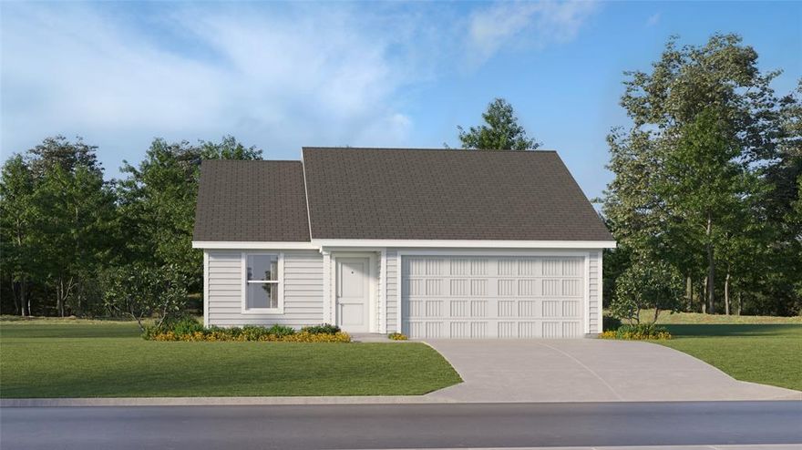 This single-level home showcases a spacious open floorplan shared between the kitchen, dining area and family room for easy entertaining. An owner’s suite enjoys a private location in a rear corner of the home, complemented by an en-suite bathroom and walk-in closet. There are three secondary bedrooms at the front of the home, which are comfortable spaces for household members and overnight guests.