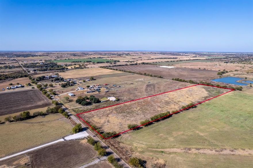 Seize this rare opportunity to design your dream home or invest in a promising 10-acre property! Located just 15 minutes from downtown Cleburne, approximately 20 minutes to Glen Rose, 35 minutes to Granbury, 25 minutes to the Chisholm Trail Parkway, and under an hour to Fort Worth, this tract offers peaceful country living with convenient access to surrounding cities.

The property features about 366 ft of road frontage and extends nearly 1,300 ft deep. The land is cleared and level, providing a great foundation for a homesite or light development. Horses are allowed, and the property is fenced on three sides with two gated entrances along the front.

Utilities, including water and electricity, are available at the road, and there are known groundwater wells in the area. Reasonable restrictions are in place to help preserve the surroundings (no swine, junkyards, etc.). An easement runs along part of the left side (from the road view), but there is still ample usable space to bring your plans to life. A new survey has been completed. According to Johnson CAD, the property’s assessed value is $315,000.

Enjoy wide-open skies and endless potential in this desirable part of Johnson County!