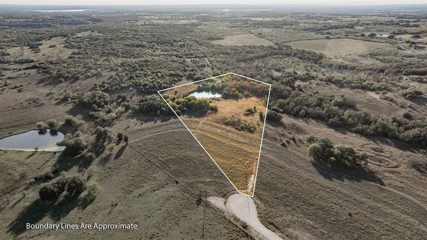 Come see this gorgeous, private 8.577 - acre lot with over a half-acre pond! This beautiful space is located in the Ranches at Deer Crossing subdivision just outside of Dublin and conveniently located just miles from Stephenville. The lot is located on a cul-de-sac and features beautiful views and multiple options to build your dream home or secluded weekend retreat! Enjoy fishing in your own private pond that is waiting to be stocked while watching the native wildlife and beautiful hill country sunsets. Sellers are MOTIVATED, so call today to schedule your private showing!