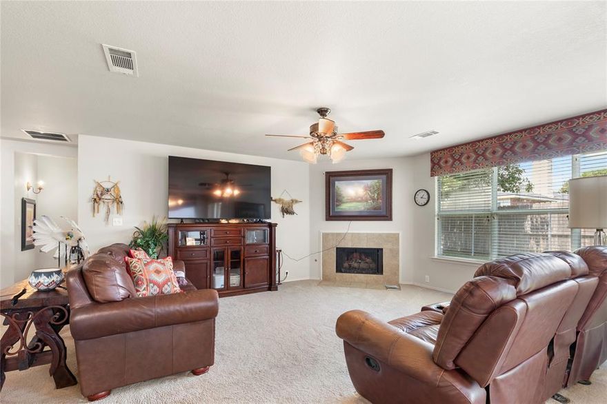 Welcome home to this charming 3 bedroom, 2 bath brick beauty in the heart of Sherman, TX!  With over 1700 sq ft of living space, this open floor plan is perfect for growing families or first-time buyers seeking comfort and affordability.  The spacious living area flows into a bright kitchen and dining space, ideal for meals and entertaining.  Step outside to your private, fenced backyard featuring a covered patio, perfect for weekend BBQs or relaxing evenings. Located in a quiet, friendly neighborhood with sidewalks, a community pool, and a welcoming atmosphere.  Just minutes from Sherman High School, parks, and everyday conveniences, this home offers the perfect blend of small-town charm and modern living.  Don't miss this opportunity to put down roots in a place where neighbors become friends and memories are made.